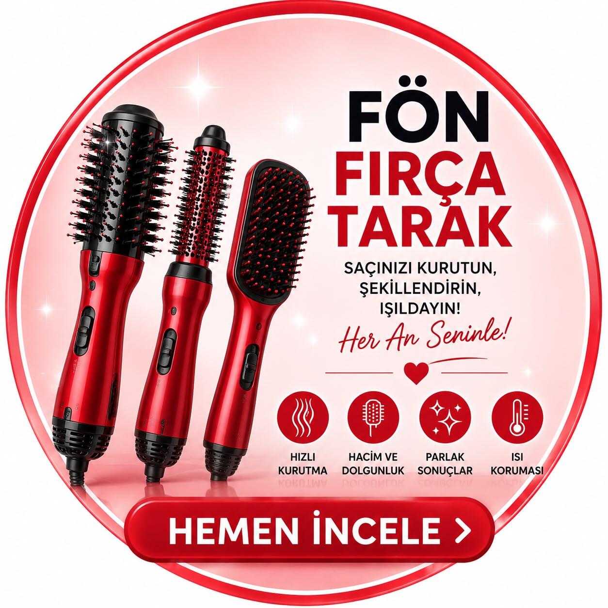 FÖN FIRÇA TARAK