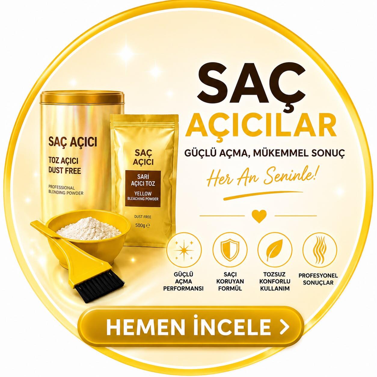 SAÇ AÇICI ORYALLER