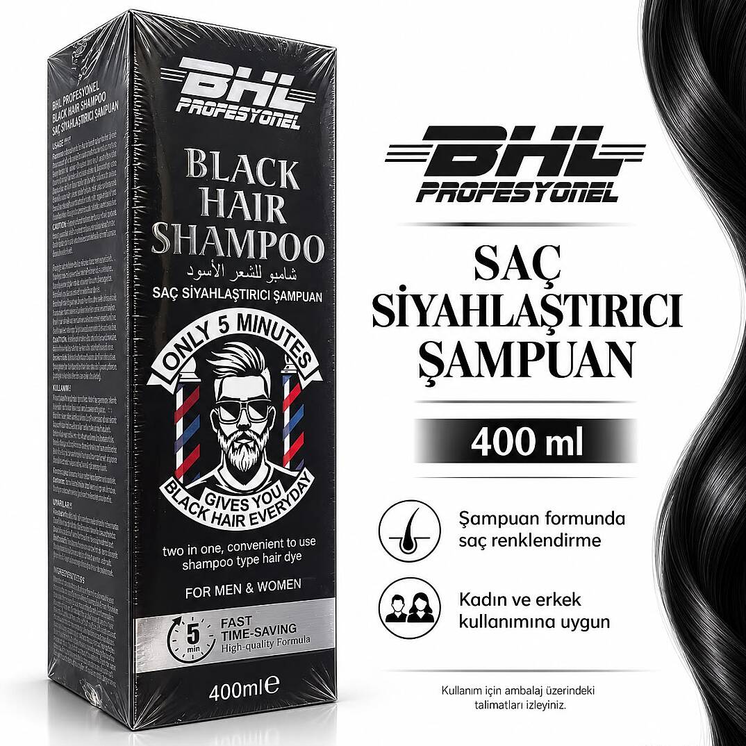 BHL ŞAMPUAN BOYA 400 ML - 1