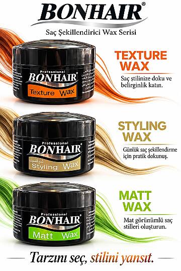 Bonhaır wax  140 ml