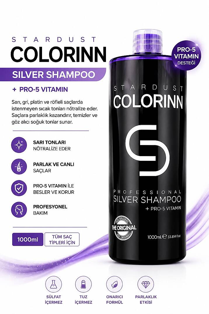 Colorın sılver şampuan  1 kg - 1