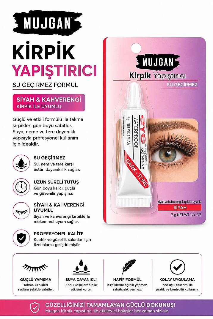 MUJGAN KİRPİK YAPIŞTIRICI  - 1