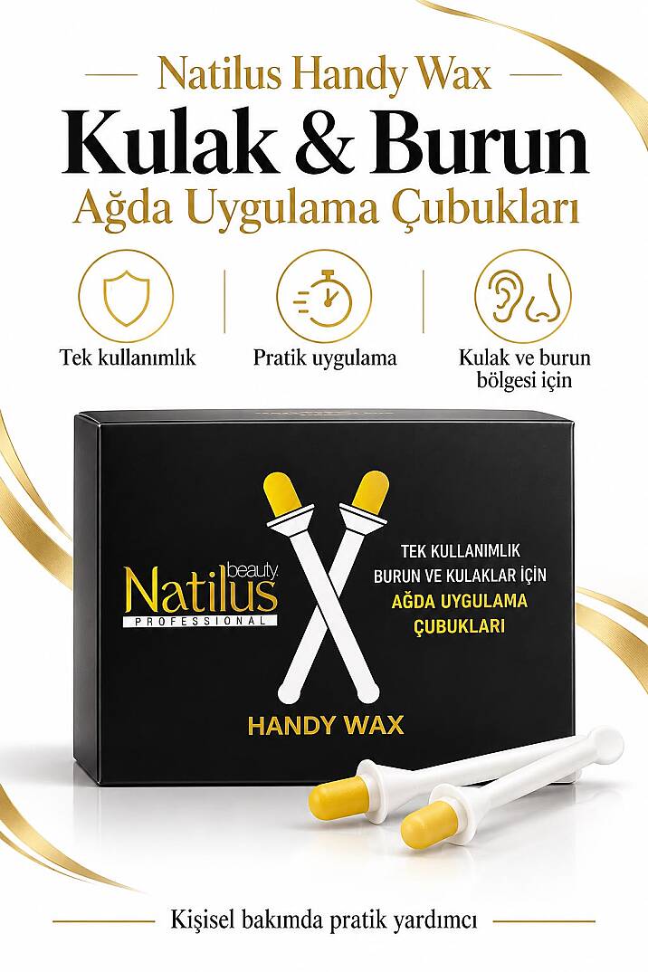 Natilus kulak burun  çubuk ağda  24 li pk - 1