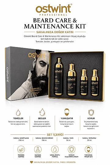 OSTVİNT SAKAL BAKIM SETİ