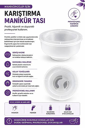 Semsa manikür tası